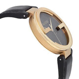  Shop Authentic Gucci G Interlocking Grammy Special Edition Black Dial Black Leather Strap Watch For Men - YA133212 - Luxxuri