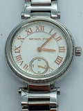  Shop Authentic Michael Kors Skylar Quartz White Dial Silver Steel Strap Watch For Women - MK5970 - Luxxuri