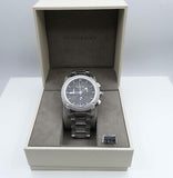  Shop Authentic Burberry Utilitarian Chronograph Black Dial Silver Steel Strap Watch For Men - BU9800 - Luxxuri