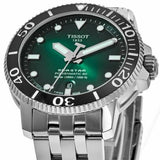  Shop Authentic Tissot Seastar 1000 Powermatic 80 Green Dial Silver Steel Strap Watch For Men - T120.407.11.091.01 - Luxxuri
