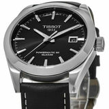  Shop Authentic Tissot Gentleman Powermatic 80 Silicium Black Dial Black Leather Strap Watch For Men - T127.407.16.051.00 - Luxxuri