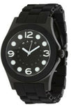  Shop Authentic Marc Jacobs Pelly Black Dial Black Silicone Strap Watch for Women - MBM2516 - Luxxuri