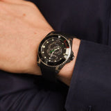  Shop Authentic Gucci Dive Feline Black Dial Black Rubber Strap Watch For Men - YA136323 - Luxxuri
