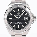  Shop Authentic Tag Heuer Aquaracer Automatic Black Dial Silver Steel Strap Watch for Men - WAY2110.BA0928 - Luxxuri