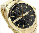  Shop Authentic Armani Exchange Hampton Chronograph Black Dial Gold Steel Strap Watch For Men - AX2122 - Luxxuri