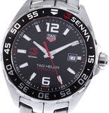  Shop Authentic Tag Heuer Formula 1 Senna Limited Edition Black Dial Silver Steel Strap Watch for Men - WAZ1012.BA0883 - Luxxuri