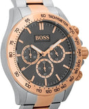  Shop Authentic Hugo Boss Ikon Grey Dial Two Tone Steel Strap Watch for Men - 1513339 - Luxxuri