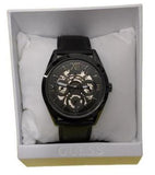  Shop Authentic Guess Analog Quartz Black Dial Black Leather Strap Watch For Men - GW0389G4 - Luxxuri