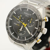  Shop Authentic Tissot PRS 516 Chronograph Black Dial Silver Steel Strap Watch For Men - T100.417.11.051.00 - Luxxuri