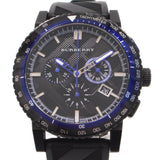 Shop Authentic Burberry The City Chronograph Black Dial Black Rubber Strap Watch For Men - BU9806 - Luxxuri