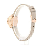  Shop Authentic Swarovski Crystal Flower Grey Dial Grey Leather Strap Watch for for Women - 5552424 - Luxxuri