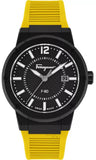  Shop Authentic Salvatore Ferragamo F-80 Classic Black Dial Yellow Rubber Strap Watch for Men - SFHY01522 - Luxxuri