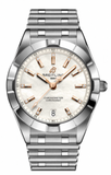  Shop Authentic Breitling Chronomat 36 Mother of Pearl Dial Silver Steel Strap Watch for Women - A10380101A4A1 - Luxxuri