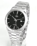  Shop Authentic Tudor Style Automatic Black Dial Silver Steel Strap Watch for Men - M12710-0003 - Luxxuri