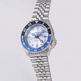  Shop Authentic Seiko 5 Sports Automatic GMT SKX Sports Style Asia Exclusive Limited Edition Ice Blue Dial Silver Steel Strap Watch For Men - SSK029K1 - Luxxuri