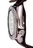  Shop Authentic Seiko 5 Sport Automatic Brown Dial Brown Nylon Strap Watch For Men - SRPD85K1 - Luxxuri