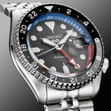  Shop Authentic Seiko 5 Sports Special Edition Automatic Grey Dial Silver Steel Strap Watch For Men - SSK019K1 - Luxxuri