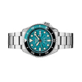  Shop Authentic Seiko 5 Sports SKX Skeleton Green Dial Silver Steel Strap Watch For Men - SRPJ45K1 - Luxxuri