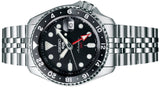  Shop Authentic Seiko 5 Sports Automatic GMT Black Dial Silver Steel Strap Watch For Men - SSK001K1 - Luxxuri