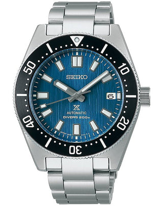  Shop Authentic Seiko Prospex Automatic 1965 Dive 55th Anniversary Limited Edtion Blue Dial Silver Steel Strap Watch For Men - SPB149J1 - Luxxuri