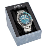  Shop Authentic Seiko 5 Sports SKX Skeleton Green Dial Silver Steel Strap Watch For Men - SRPJ45K1 - Luxxuri