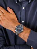  Shop Authentic Citizen Eco Drive Chronograph Blue Dial Silver Stainless Steel Watch For Men - CA0690-88L - Luxxuri