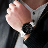  Shop Authentic Hugo Boss Velocity Black Dial White Rubber Strap Watch for Men - 1513718 - Luxxuri