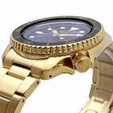  Shop Authentic Seiko 5 Sports US Special Edition Automatic Blue Dial Gold Steel Strap Watch For Men - SRPK20 - Luxxuri