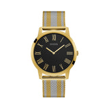  Shop Authentic Guess Richmond Quartz Black Dial Two Tone Mesh Bracelet Watch For Women - W1179G2 - Luxxuri