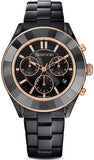  Shop Authentic Swarovski Octea Lux Sport Black Dial Black Steel Strap Unisex Watch - 5610472 - Luxxuri