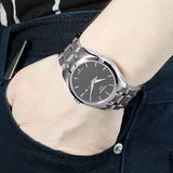  Shop Authentic Tissot T Trend Couturier Chronograph Black Dial Silver Steel Strap Watch For Men - T035.410.11.051.00 - Luxxuri