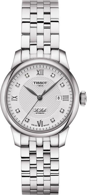  Shop Authentic Tissot Le Locle Lady Automatic Diamonds Silver Dial Silver Steel Strap Watch For Women - T006.207.11.036.00 - Luxxuri