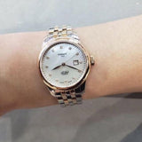  Shop Authentic Tissot Le Locle Automatic Diamonds Mother of Pearl White Dial Two Tone Steel Strap Watch For Women - T006.207.22.116.00 - Luxxuri