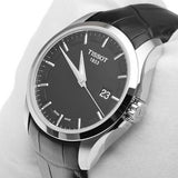  Shop Authentic Tissot T Trend Couturier Black Dial Black Leather Strap Watch For Women - T035.210.16.051.00 - Luxxuri