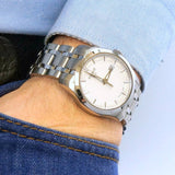  Shop Authentic Tissot T Trend Couturier Chronograph White Dial Silver Steel Strap Watch For Men - T035.410.11.031.00 - Luxxuri