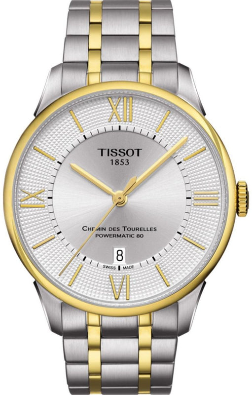  Shop Authentic Tissot Chemin Des Tourelles Powermatic 80 Silver Dial Two Tone Steel Strap Watch For Men - T099.407.22.038.00 - Luxxuri
