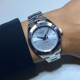  Shop Authentic Tissot PR 100 Sport Chic Silver Dial Silver Steel Strap Watch for Women - T101.910.11.031.00 - Luxxuri