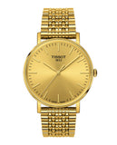  Shop Authentic Tissot Everytime Lady Gold Dial Gold Mesh Bracelet Watch for Women - T143.210.33.021.00 - Luxxuri