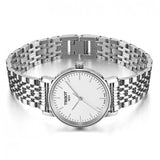  Shop Authentic Tissot Everytime Small White Dial Silver Mesh Bracelet Watch For Women - T109.210.11.031.00 - Luxxuri