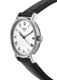  Shop Authentic Tissot Everytime Small White Dial Black Leather Strap Watch For Women - T109.210.16.033.00 - Luxxuri