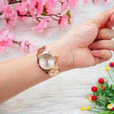  Shop Authentic Tissot T Wave Rose Gold Dial Rose Gold Steel Strap Watch For Women - T112.210.33.456.00 - Luxxuri