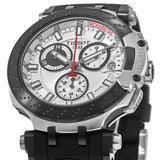  Shop Authentic Tissot T Race Chronograph White Dial Black Silicone Strap Watch For Men - T115.417.27.011.00 - Luxxuri