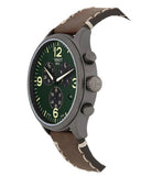  Shop Authentic Tissot T Sport Chrono XL Green Dial Brown Leather Strap Watch For Men - T116.617.36.097.00 - Luxxuri