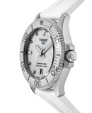  Shop Authentic Tissot Seastar 1000 Mother of Pearl White Dial White Rubber Strap Watch for Women - T120.210.17.116.00 - Luxxuri