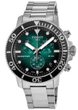  Shop Authentic Tissot Seastar 1000 Chronograph Green Dial Silver Steel Strap Watch For Men - T120.417.11.091.01 - Luxxuri
