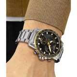  Shop Authentic Tissot Supersport Chrono Black Dial Silver Steel Strap Watch For Men - T125.617.21.051.00 - Luxxuri
