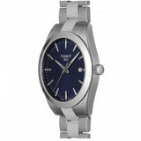  Shop Authentic Tissot Gentleman Blue Dial Silver Steel Strap Watch For Men - T127.410.11.041.00 - Luxxuri