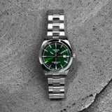  Shop Authentic Tissot Gentleman Powermatic 80 Silicium Green Dial Silver Steel Strap Watch For Men - T127.407.11.091.01 - Luxxuri