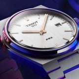  Shop Authentic Tissot PRX Quartz Silver Dial Silver Steel Strap Watch for Men - T137.410.11.031.00 - Luxxuri