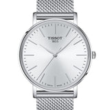  Shop Authentic Tissot Everytime Gent Silver Dial Silver Mesh Bracelet Watch for Men - T143.410.11.011.00 - Luxxuri